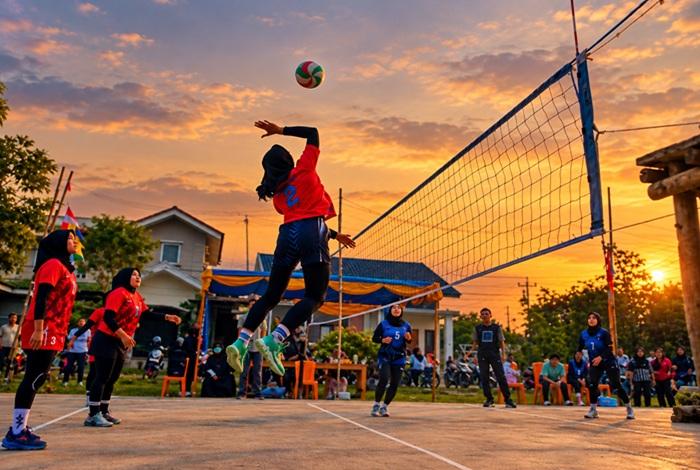 MJ Rebut Tiket Babak 8 Besar Usai Tekuk Lintas Muda 3 Set Langsung
